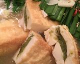 鶏皮でもつ鍋♬もつ鍋と水炊きのWの美味さ作り方8写真