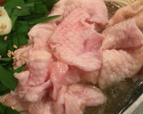 鶏皮でもつ鍋♬もつ鍋と水炊きのWの美味さ作り方7写真