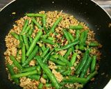 うまい☆いんげんとひき肉のピリ辛炒め作り方5写真