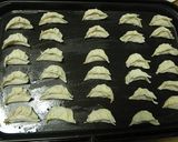 簡単★ツナとコーンのカレー餃子作り方3写真