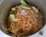 常備菜もやしと切り干し大根 ネギの中華煮作り方4写真