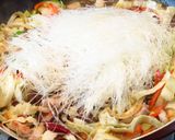 ■豚ばらとキャベツと春雨の炒め物■作り方5写真