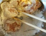 夏の♥冷やしみぞれ鶏むね肉と茄子の唐揚げ作り方5写真