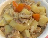 豚肉じゃが定食作り方9写真