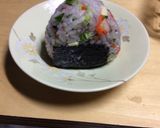 七夕おにぎり(糠漬け野菜入り)作り方4写真