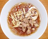 【健康ラーメン】鶏・生姜作り方4写真