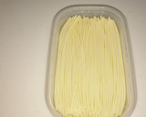 柔らか砂肝とぬか漬け胡瓜の和風冷製パスタ作り方2写真