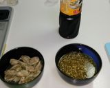 柔らか砂肝とぬか漬け胡瓜の和風冷製パスタ作り方3写真