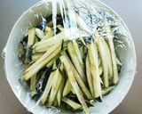 レンジで簡単☆ご飯のお供に・無限なす。作り方3写真