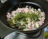 タコミンチ入りジェノベーゼパスタ作り方7写真
