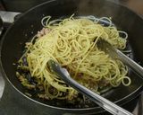 タコミンチ入りジェノベーゼパスタ作り方8写真