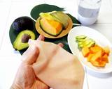 手もみジューサー】アボカドメロンジュース作り方1写真