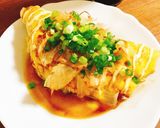 糖質オフ とん平焼き作り方6写真