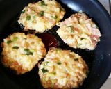 納豆と卵の落とし焼き作り方2写真