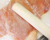 鶏胸肉がピザ生地代わり！低糖質鶏胸ピザ作り方2写真