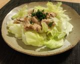 鶏ハラミで脱メタボ!居酒屋風サラダ作り方4写真