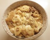 お手軽！豆腐とひき肉のふわとろ丼作り方6写真