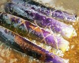 ナスの甘辛あんかけ　極道料理人(^-^)作り方7写真