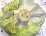 【大量消費】ごま油香るレタスの塩昆布和え作り方3写真