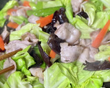 餃子の王将風しょうゆ焼きそば作り方4写真