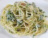 いか下足のラグーソースパスタ　肝和え風作り方18写真