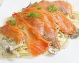 いか下足のラグーソースパスタ　肝和え風作り方19写真