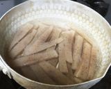 コンニャクとゴーヤーのきんぴら風作り方1写真