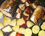 塩鯖で香草焼き作り方5写真