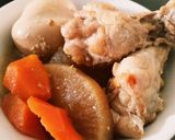 手羽元大根玉子の圧力鍋(^^)うま味噌煮作り方5写真