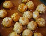 煮込んで簡単♡カレーミートボール作り方6写真