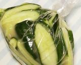 簡単！きゅうりの漬け物☆山葵漬け作り方3写真