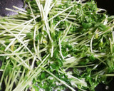 安価でスピーディ◎豆苗のにんにく炒め作り方4写真