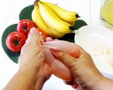 手もみジューサー】トマトバナナジュース作り方6写真