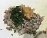 鯵のなめろうでさっぱり三杯酢和え作り方3写真