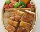 【キャラ弁】鶉のニワトリ焼鳥弁当作り方1写真