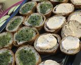 フランスパンのジェノベーゼ焼き作り方3写真