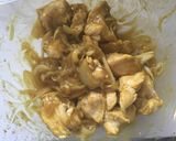 レンジで♪鶏胸肉のオニオンカレーソース作り方3写真
