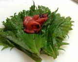 簡単 夏の梅しそ混ぜご飯作り方1写真