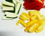⭐カラフル野菜のコンソメ炒め⭐作り方1写真