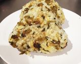 高菜の焼きおにぎり作り方5写真