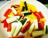 ⭐カラフル野菜のコンソメ炒め⭐作り方4写真