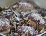 ヘルシーハンバーグきのこソース作り方8写真