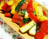 ⭐カラフル野菜のコンソメ炒め⭐作り方6写真