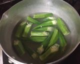 オクラと鶏肉の柚子胡椒風味作り方3写真