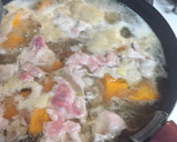 簡単！豚肉とかぼちゃの煮付け作り方3写真
