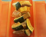 おかずになる♪かぼちゃのサラダ作り方1写真