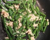 〈めっちゃ簡単〉いんげんとツナの甘辛炒め作り方4写真