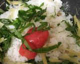 針生姜の入った大人のタラコご飯♡作り方2写真