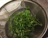 ◎簡単牛肉とクレソンのカラシ醤油和え作り方1写真