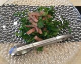 ◎簡単牛肉とクレソンのカラシ醤油和え作り方3写真